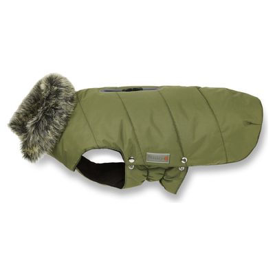 Wolters Parka mit Fellkragen olive