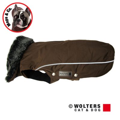Wolters Winterjacke Amundsen für Mops & Co. kastanie