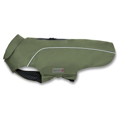 Wolters Regenjacke Easy Rain für Dackel moosgrün