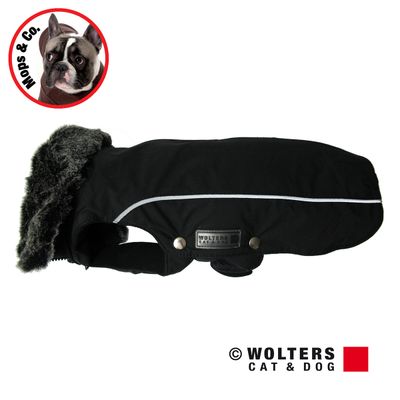 Wolters Winterjacke Amundsen für Mops & Co. schwarz