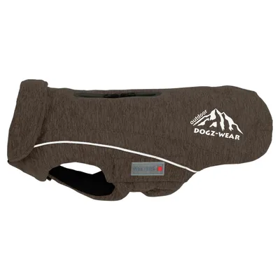 Wolters Fleecejacke Dogz-Wear braun meliert Wolters Fleecejacke Dogz-Wear braun meliert