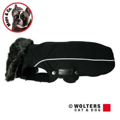 Wolters Winterjacke Amundsen für Mops & Co. schwarz Wolters Winterjacke Amundsen für Mops & Co. schwarz