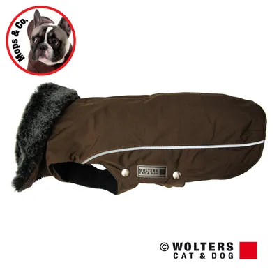 Wolters Winterjacke Amundsen für Mops & Co. kastanie Wolters Winterjacke Amundsen für Mops & Co. kastanie