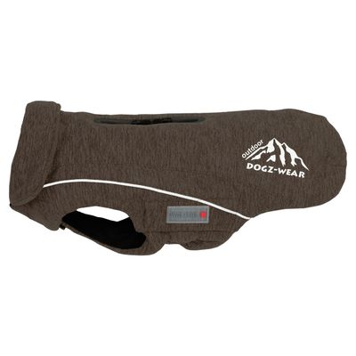Wolters Fleecejacke Dogz-Wear braun meliert