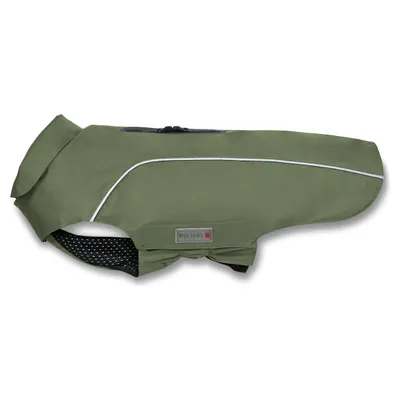 Wolters Regenjacke Easy Rain für Dackel moosgrün Wolters Regenjacke Easy Rain für Dackel moosgrün