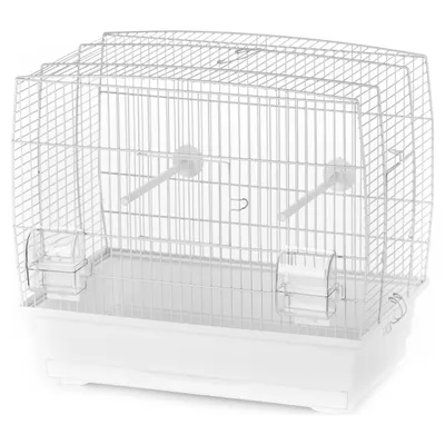 Duvo+ Vogelkäfig Natalia 2 weiß Duvo+ Vogelkäfig Natalia 2 weiß