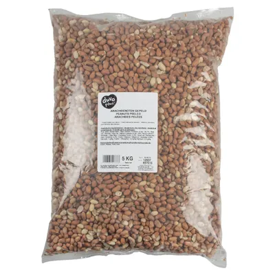 Duvo+ Erdnüsse geschält 5 kg Duvo+ Erdnüsse geschält 5 kg