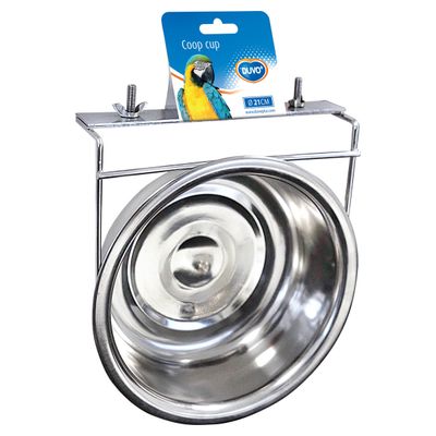 Duvo+ Futternapf Inox + 2 Schrauben