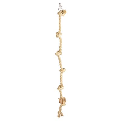 Duvo+ Kletterseil Sisal mit Holzblock