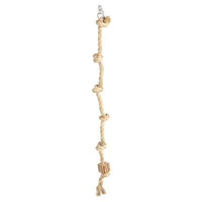 Duvo+ Kletterseil Sisal mit Holzblock Duvo+ Kletterseil Sisal mit Holzblock