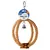 Duvo+ Ringseil aus Sisal mit BBQ Block und Glocke beige Duvo+ Ringseil aus Sisal mit BBQ Block und Glocke beige