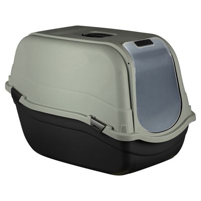 Duvo+ Katzentoilette Romeo Eco Maxi grün/schwarz