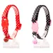 Duvo+ Katzenhalsband weiße Bälle Nylon