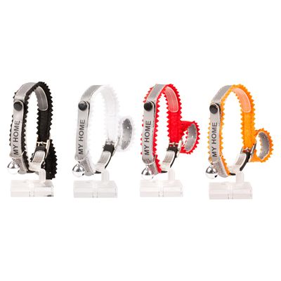 Duvo+ Reflektierendes Katzenhalsband mit Adresse