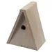 Duvo+ Meisennest Holz mit Schrägdach Dreikantform