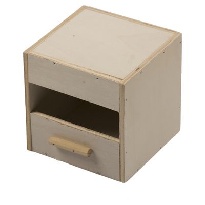 Duvo+ Brutkasten Holz für Exoten 1/3 offen