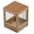 Duvo+ Brutkasten Holz mit Holzstäben