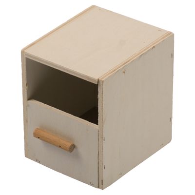 Duvo+ Brutkasten Holz für Finken 1/3 offen