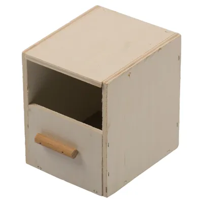 Duvo+ Brutkasten Holz für Finken 1/3 offen Duvo+ Brutkasten Holz für Finken 1/3 offen