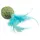 Duvo+ Katzenspielzeug Jolly Ball mit Federn blau
