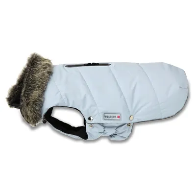 Wolters Parka mit Fellkragen light blue Wolters Parka mit Fellkragen light blue