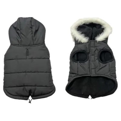 Duvo+ Hundemantel Eskimo gefüttert schwarz Duvo+ Hundemantel Eskimo gefüttert schwarz