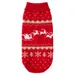 Wolters Strickpullover Santa rot/gold