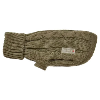 Wolters Zopf-Strickpullover olive Wolters Zopf-Strickpullover olive
