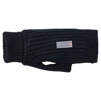 Wolters Strickpullover Ribsty breite Brust schwarz