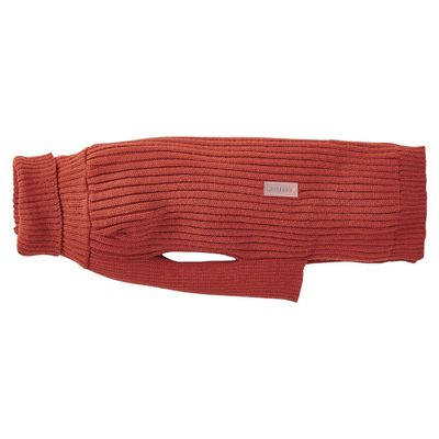 Wolters Strickpullover Ribsty rost