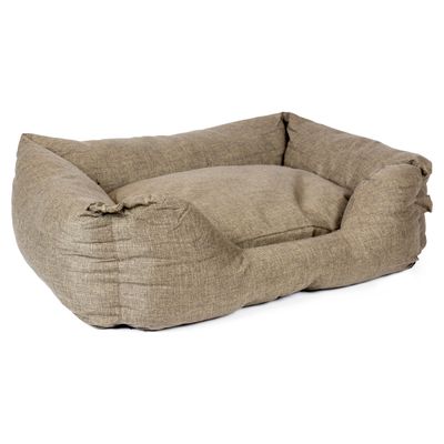 Duvo+ Hundebett Textura Eco rechteckig grün
