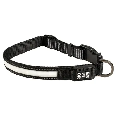 Duvo+ Hundehalsband City Paris LED Nylon schwarz Duvo+ Hundehalsband City Paris LED Nylon schwarz