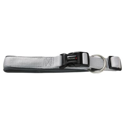 Wolters Halsband Professional Comfort extra breit silber grau