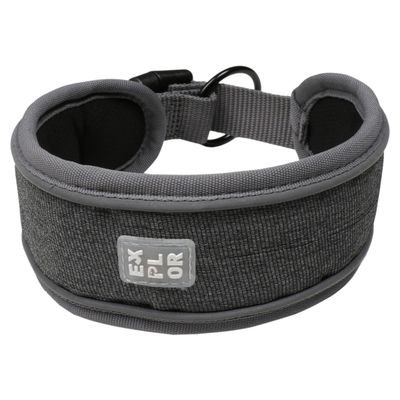 Duvo+ EXPLOR Ultimate Fit Control Halsband Safety silver reflective