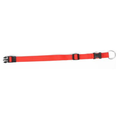 Duvo+ Nylon Halsband verstellbar rot
