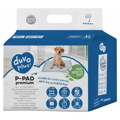Duvo+ Welpenunterlage P-Pad Premium Grüntee-Duft Duvo+ Welpenunterlage P-Pad Premium Grüntee-Duft