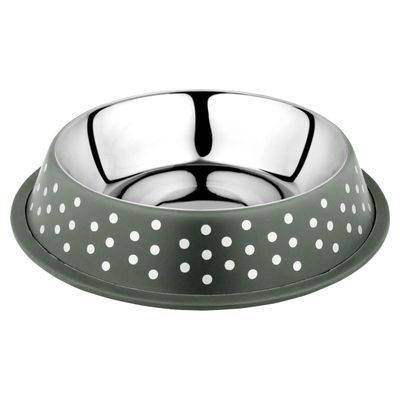 Duvo+ Hundenapf Deco Fix Dots grün