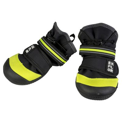 Duvo+ EXPLOR Gear Hundeschuhe schwarz - 4er Pack