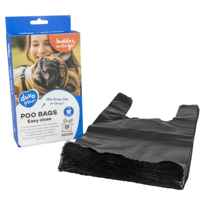 Duvo+ Hundekotbeutel Classic Easy Close schwarz Duvo+ Hundekotbeutel Classic Easy Close schwarz