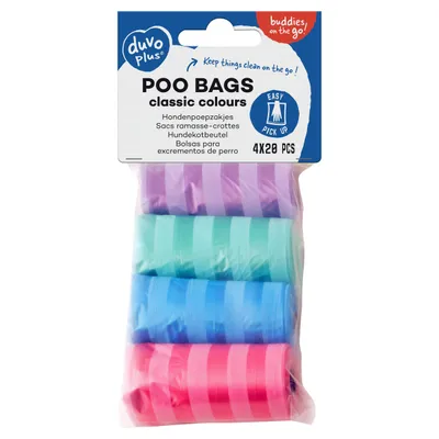 Duvo+ Hundekotbeutel Classic mit Streifen Duvo+ Hundekotbeutel Classic mit Streifen