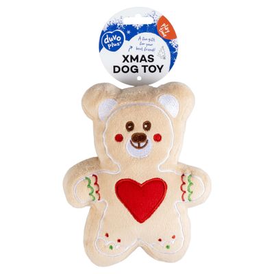 Duvo+ Hundespielzeug X-Mas Bärenkeks