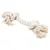 Duvo+ Hundespielzeug ECO Baumwoll-Tau mit 2 Knoten weiß Duvo+ Hundespielzeug ECO Baumwoll-Tau mit 2 Knoten weiß