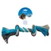 Duvo+ Hundespielzeug Knot Baumwolle grau/blau
