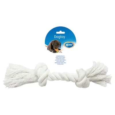 Duvo+ Hundespielzeug Knot Baumwolle weiß Duvo+ Hundespielzeug Knot Baumwolle weiß