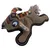 Duvo+ Hundespielzeug Canvas Ziege braun Duvo+ Hundespielzeug Canvas Ziege braun