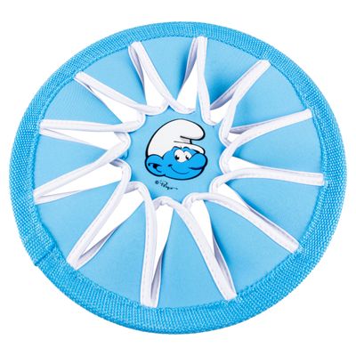 Duvo+ Frisbee "Die Schlümpfe" Heftischlumpf blau