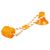 Duvo+ Hundespielzeug Tug 'n Chew orange