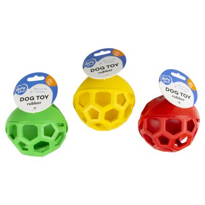 Duvo+ Hundespielzeug Gummi Fußball offen