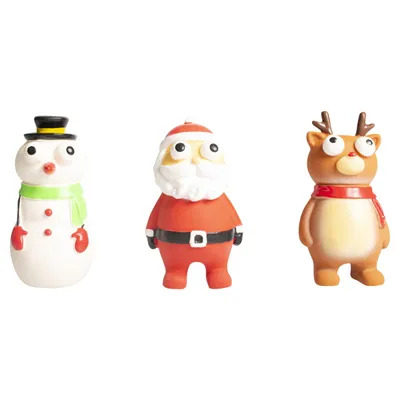 Duvo+ Hundespielzeug Xmas Latex Mix mit großen Augen Duvo+ Hundespielzeug Xmas Latex Mix mit großen Augen