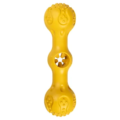 Duvo+ Snackspielzeug Griplay Knochen gelb Duvo+ Snackspielzeug Griplay Knochen gelb